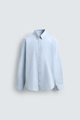 SLIM FIT COTTON SHIRT - Zara фото 6