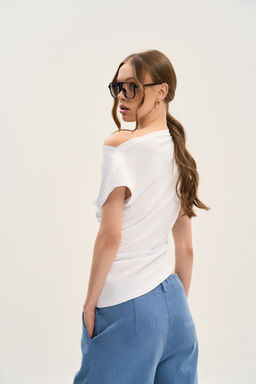 Топ GO F1009/01-01.164-170 белый - Pirs фото 2