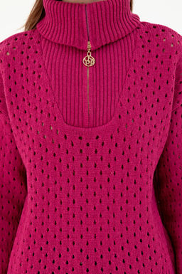 Женский свитер цвета фуксии Неожиданная скидка в корзине - U.s. polo assn фото 6