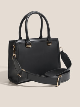 Женский тоут LOVE MOSCHINO DANGLING Артикул 4561260, черный  фото 4