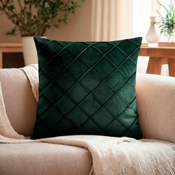 Наволочка декоративная «Этель. Соло», размер 43×43 см, изумрудный