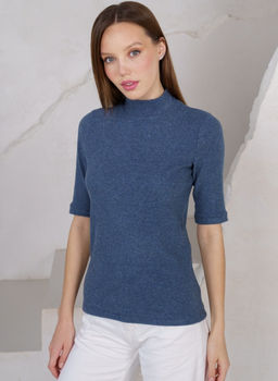 Водолазка жен.арт.375-5,индиго