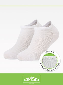 (Omsa) Calzino 21C01 супер укороченный bianco