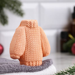 Бомбочка для ванн «Свитер» аромат глинтвейна, 130 г