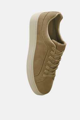 LEATHER TRAINERS