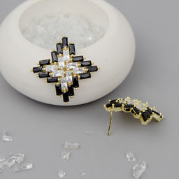 Серьги Арт. 3V-6058-Y - MyGemma фото 2