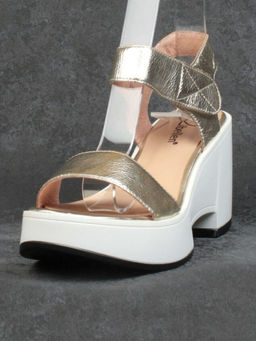 08-QL6989-1A WHITE Босоножки женские (натуральная кожа)