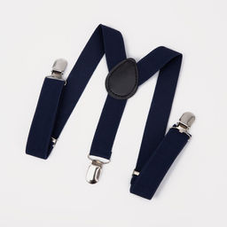 Подтяжки детские, ширина 2.5 см, цвет тёмно-синий - Simaland фото 4