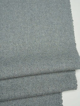 Шерсть пальтово-костюмная Твид цв.Св.серо-голубой, ш.1.5м, шерсть-50%, п/э-50%, 380гр/м.кв - Купава фото 7