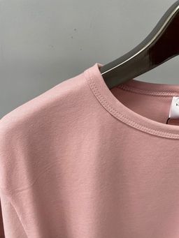 178 Футболка базовая, пудра - Knitka wear фото 4