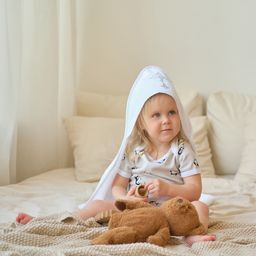 Полотенце крестильное с вышивкой 100% хлопок, 75 х 75 см - Крошка я фото 9