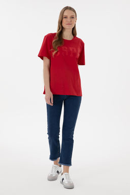 Kad_n K_rm_z_ Basic Ti__rt Sepette S_rpriz _ndirim - U.s. polo assn фото 4