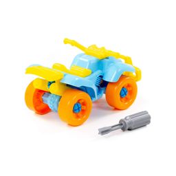 Конструктор-транспорт Квадроцикл (24 элемента) (в пакете) - Полесье фото 8