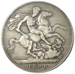 1 крона 1896 года Великобритания