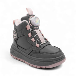 Кроссовки зимние на меху В7187-15 серые - BONCY фото 6