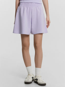 Шорты женские лиловые