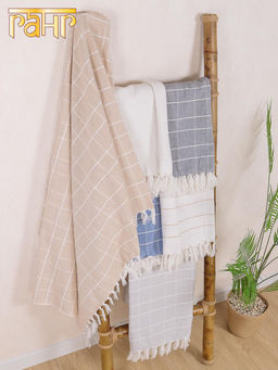 Плед-покрывало самотканое х/б 130х170 №Пл-117/5 - Ганг фото 5