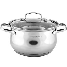 40456 Набор кастрюль 2л+2,8л+3,8л нерж/ст MB (х4) - Mayer&boch фото 4