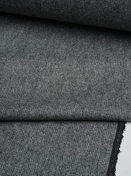 Шерсть костюмная Твид цв.Темно-серый меланж, ш.1.55м, шерсть-50%, п/э-50%, 240гр/м.кв - Купава фото 7