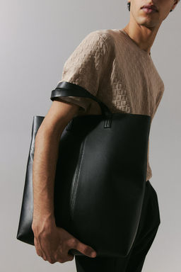 Camiseta en punto con diseno Regular Fit - H&m фото 4