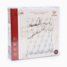 Постельное бельё Этель дуэт Dried flowers, 143х215см-2 шт, 220х240см, 50х70см-2 шт, бязь, 125 г/м2  фото 5