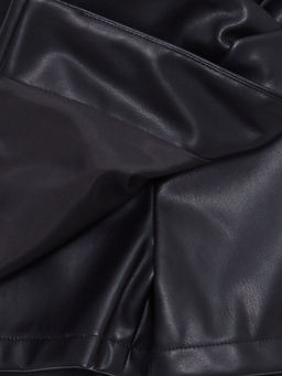 Beli Lastikli Deri G?r?n?ml? K?z Bebek ?ort Etek ve K?lotlu ?orap 2li - Waikiki фото 3