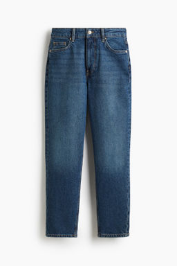 Mom Slim Fit High Waist Ankle Jeans