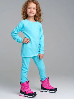 32322060 Термокомплект трикотажный для девочек: брюки, толстовка для эпизодического использования - Playtoday фото 3