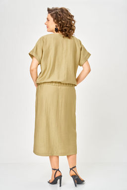 Костюм Anastasia Mak 1320 горчица  фото 3