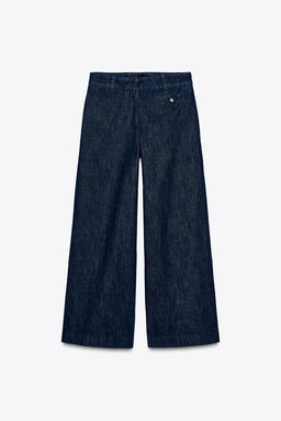 Z1975 DENIM CULOTTE TROUSERS - Zara фото 2