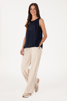 Kad_n Lacivert Ti__rt Sepette S_rpriz _ndirim - U.s. polo assn фото 4