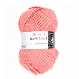 Пряжа Пехорская ПТ Народная Шерсть-30%, Акрил-70% 5 шт. х 100 г 220 м  13 м