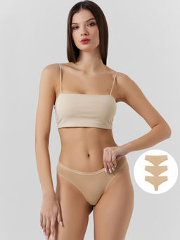 Цена за 2 штуки! ТРУСЫ ЖЕНСКИЕ (3ШТ.)