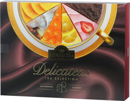 AHMAD TEA. Delicateas Assorted карт.упаковка, 30 пирамидки