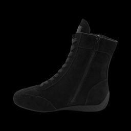 Ботинки из натуральной кожи P-MR22-1 черные