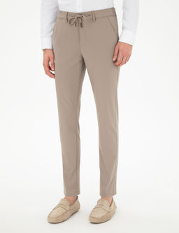 Vizon Slim Fit Esnek Jogger Kanvas Pantolon