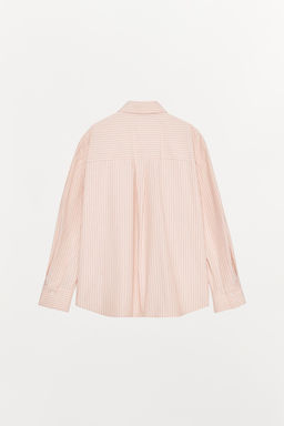 STRIPED COTTON SHIRT - Zara фото 4