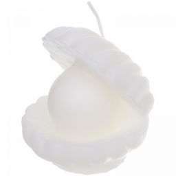 Свеча "Жемчуг", Белый