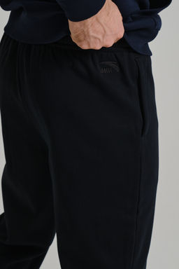 Брюки трикотажные утепленные Черный CLASSIC Knit Track Pants - Anta фото 6