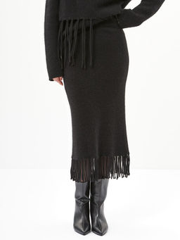 Юбка женская 12511-58011 black - Eleganzza фото 2