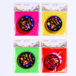 Спирограф Геометрия, набор 4 шт., основа, цвет МИКС - Simaland фото 4