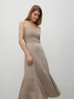 Платье приталенного кроя - Emka фото 2