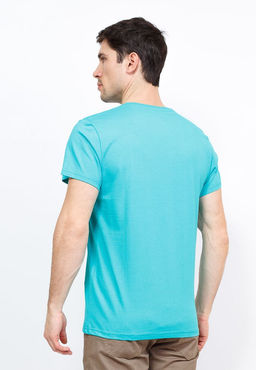 Футболка мужская короткий рукав GREG TS524V (ментол)  фото 7