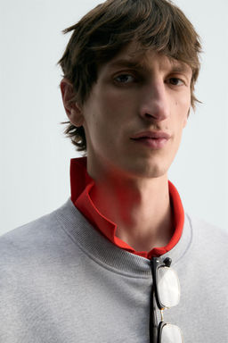 REGULAR FIT CREWNECK SWEATSHIRT - Zara фото 13