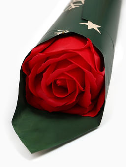 Новогодняя мыльная красная роза - SB BEAUTY фото 6