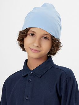 Шапка детская голубая