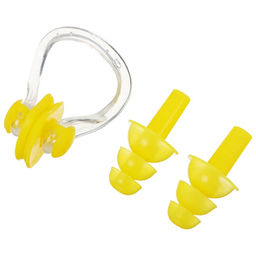 Набор для плавания ONLYTOP: зажим для носа, беруши, МИКС