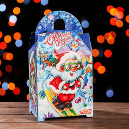 Цена за 5 шт. Подарочная коробка Ларец 18,5 х 14 х 36 см