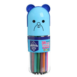 Фломастеры 36 цветов Мишка, в тубусе с ручкой, вентилируемый колпачок - Simaland фото 6