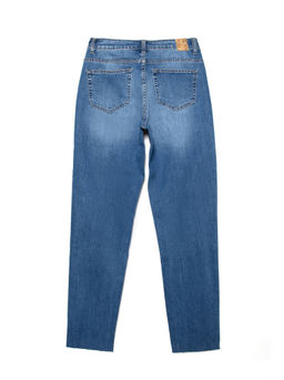 CONTE Eco-friendly джинсы Mom Fit с высокой посадкой CON-189 mid blue